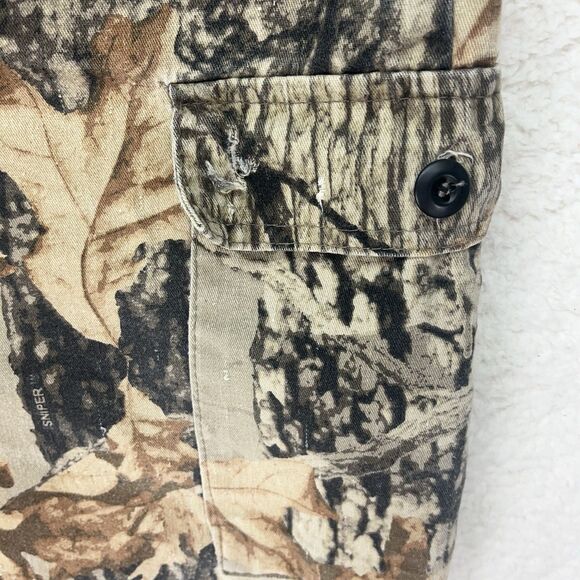 Vintage 90s Commander 38x31 Tie Cuff Sniper Camouflage Cargo Hunting‎ Pants - Picture 3 of 8
